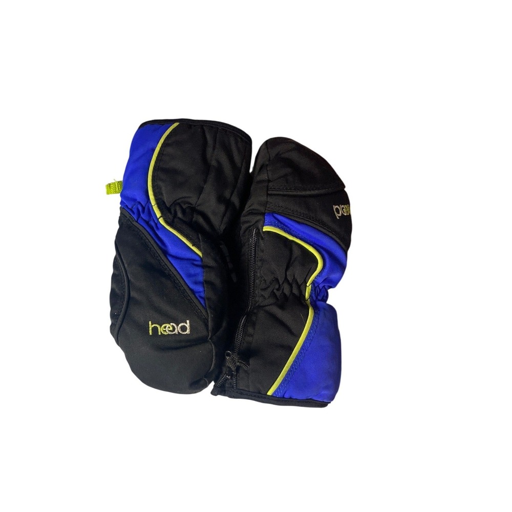Head Kids Winter Ski Snow Mittens in Black small